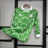 Football Shirt Germany Away 1990 Long Sleeve Retro front