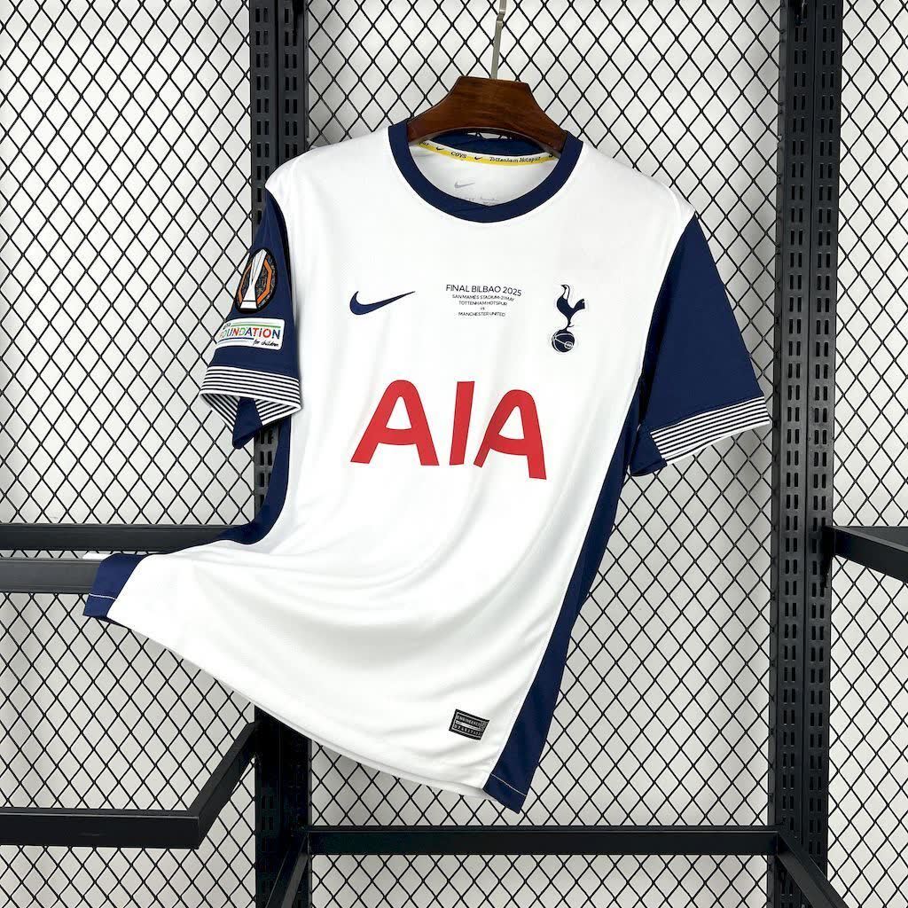 Football Shirt Tottenham Hotspur Home 25-26 Europa League front