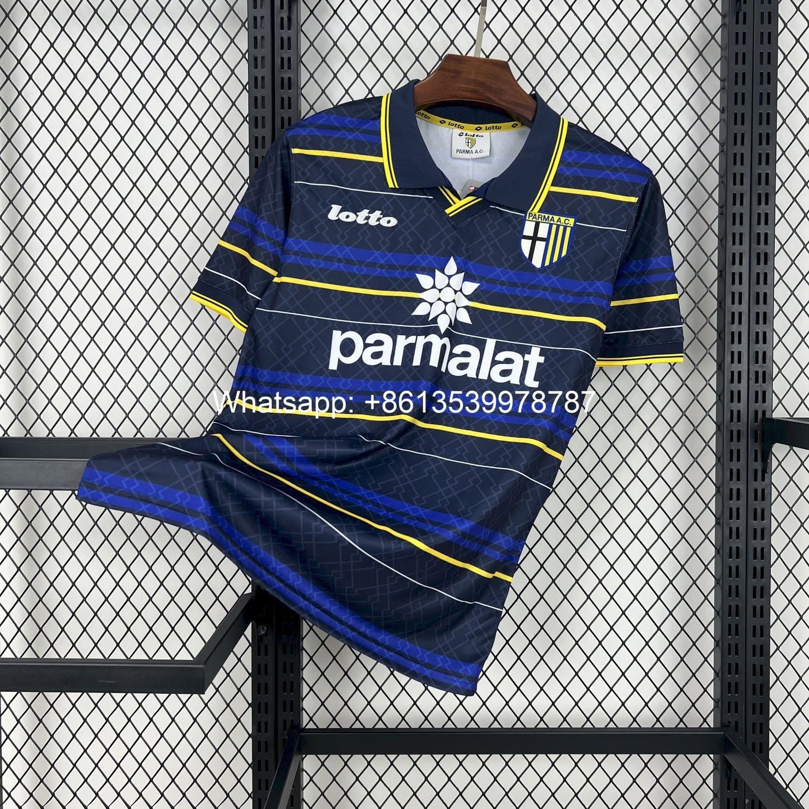 Football Shirt Parma Calcio Third 98-99 Retro front