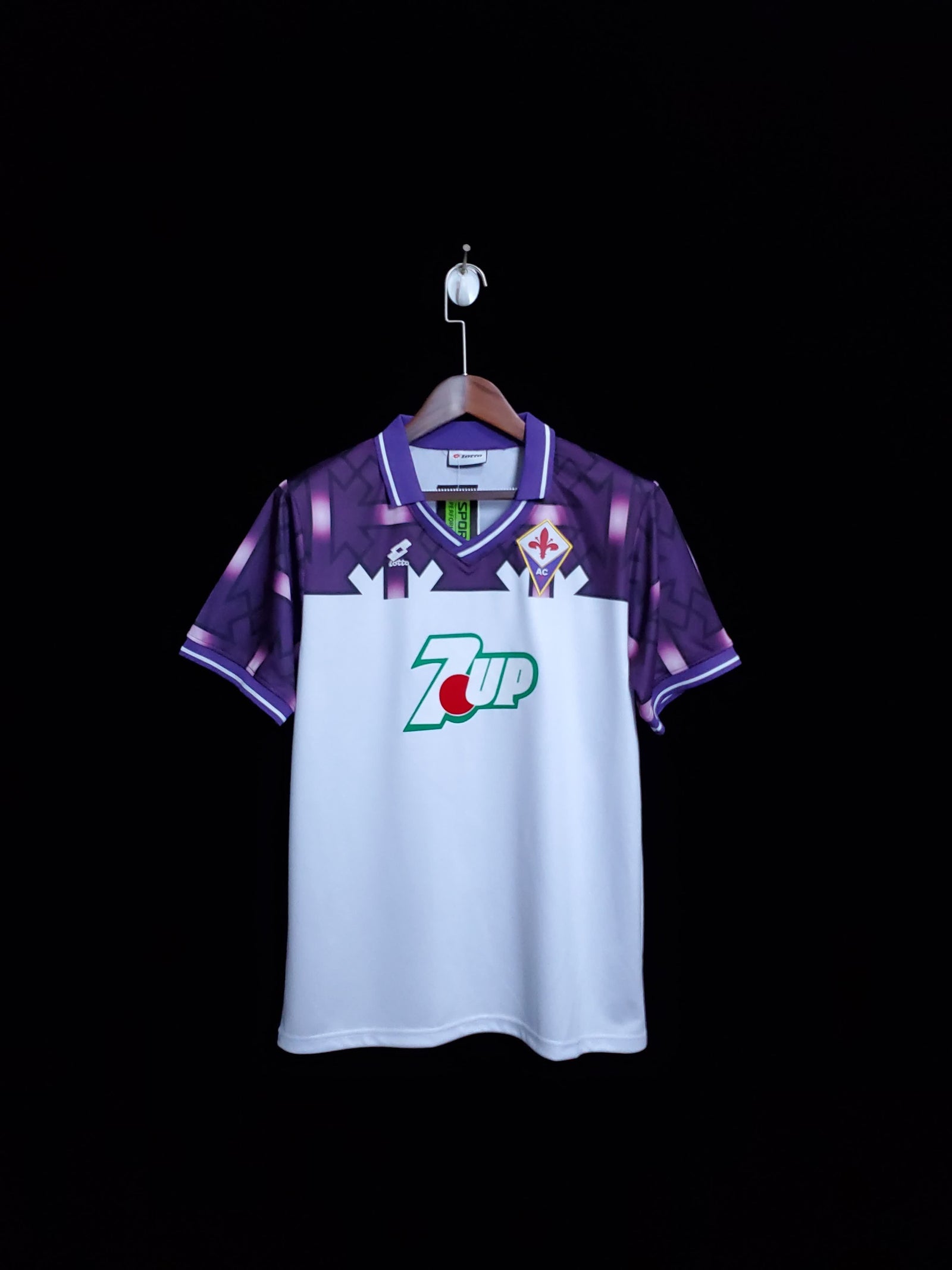 Football Shirt Florence Away 92-93 Retro front