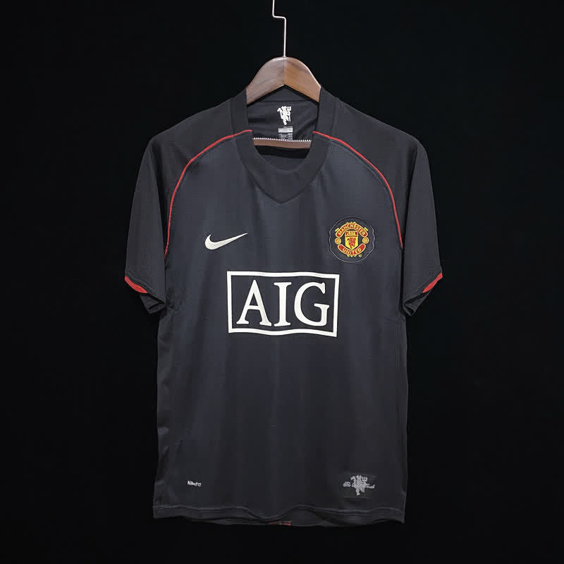Football Shirt Manchester United Third 07-08 Away front