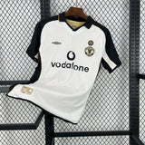 Football Shirt Manchester United Reversible Centenary 01-02 Away Third Retro front