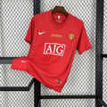 Football Shirt Manchester United Home 07-08 UCL Retro front