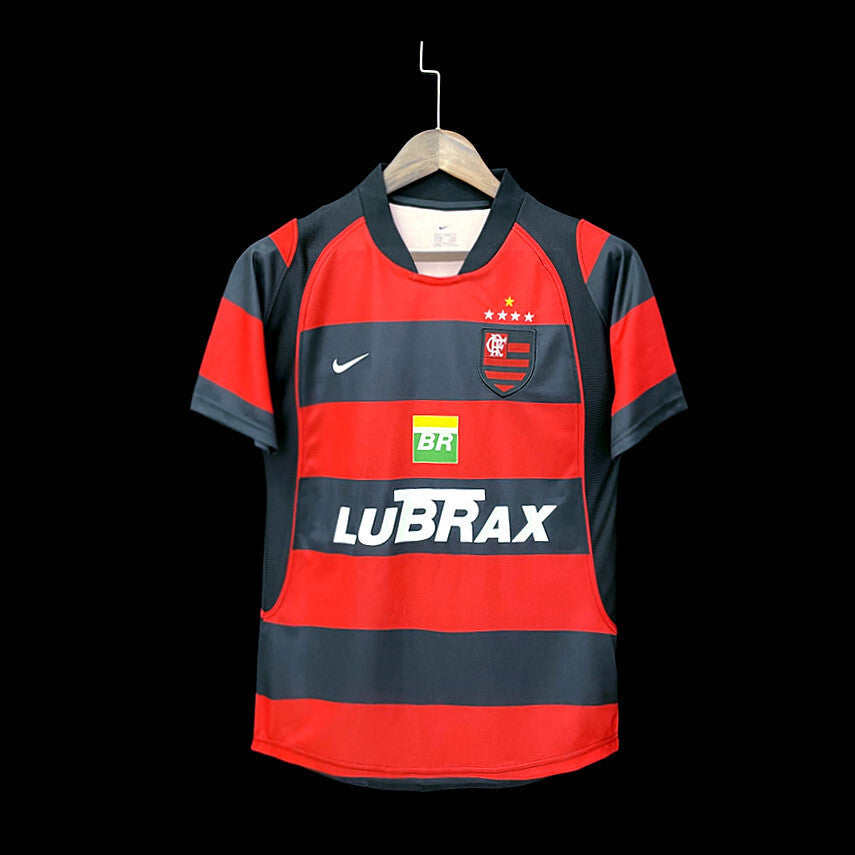 Football Shirt Flamengo Home 03-04 Retro front