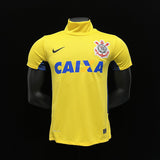 Football Shirt Corinthians Goalkeeper Yellow 14-15 front