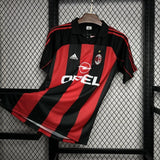 Football Shirt AC Milan Home 00-02 Retro front