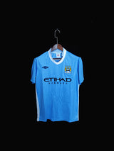 Football Shirt Manchester City Home 11-12 front