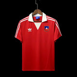 Football Shirt Chile Home 1982 Retro 25-26 front