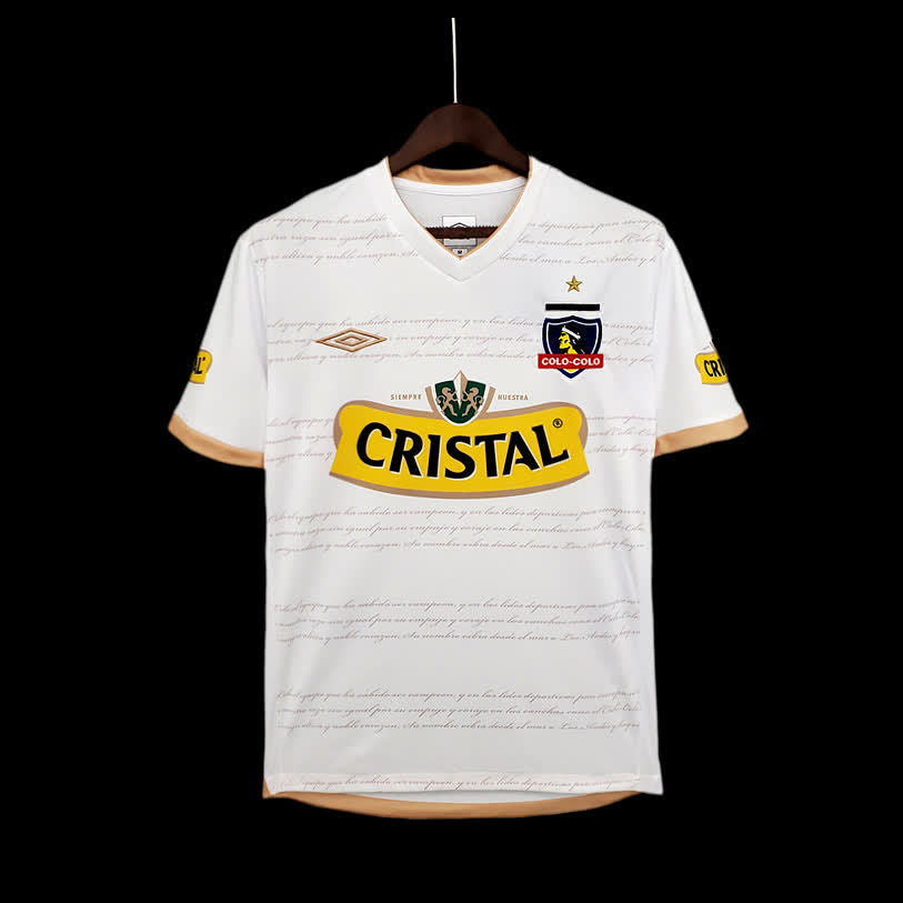 Football Shirt Colo Colo Home 2011 Retro front