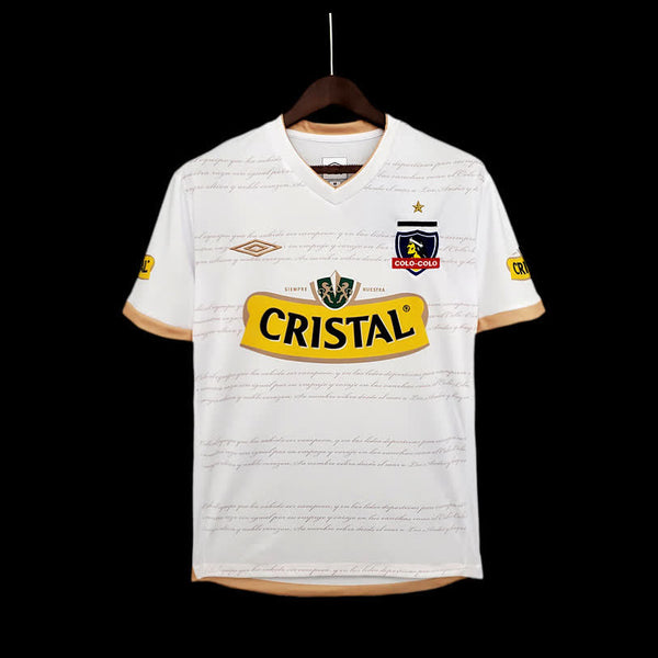 Football Shirt Colo Colo Home 2011 Retro front