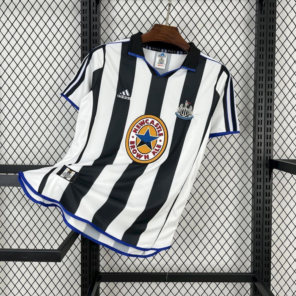 Football Shirt Newcastle United Home 99-00 Retro front
