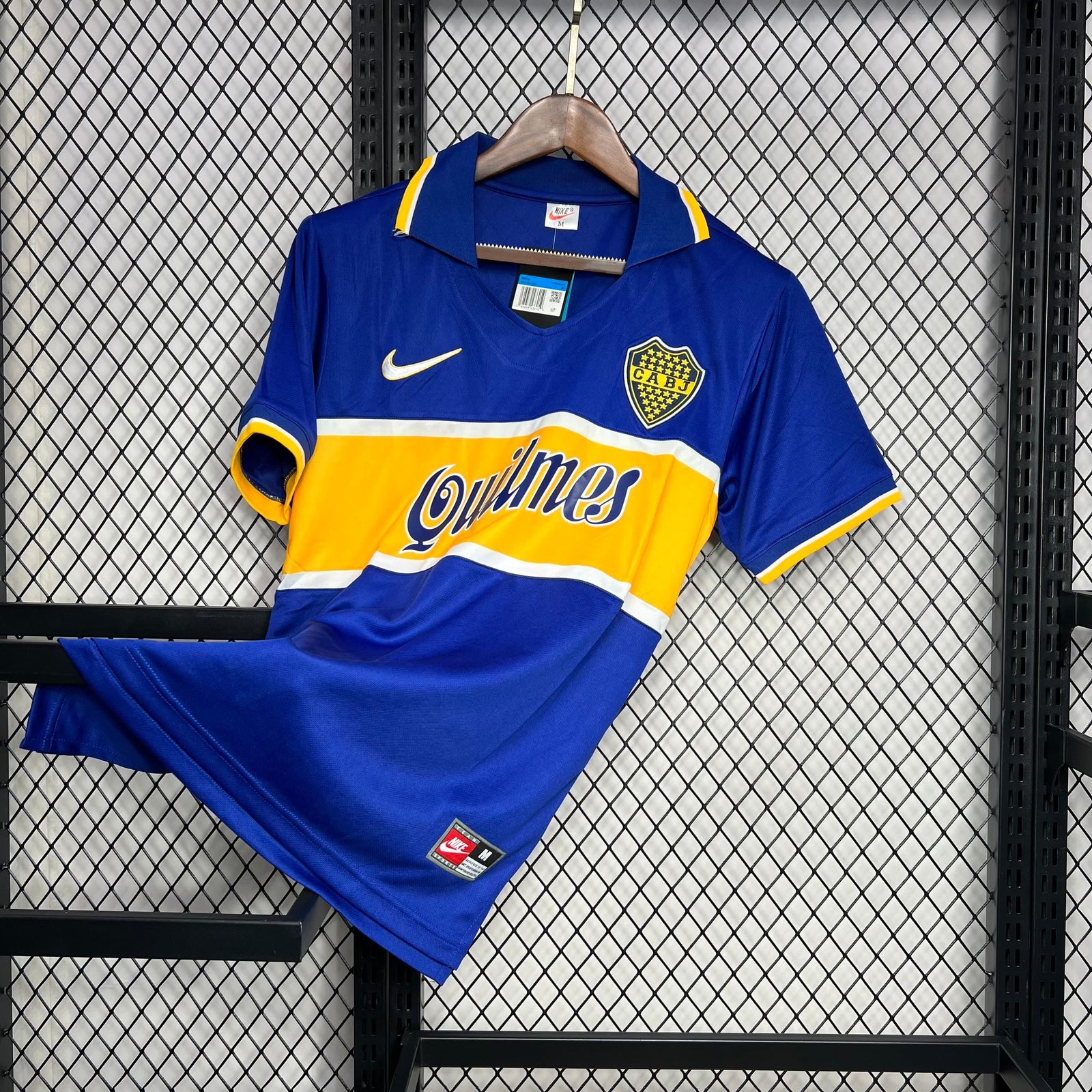 Football Shirt Boca Juniors Home 96-97 Retro front