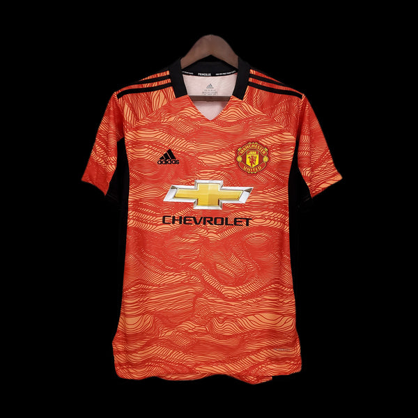 Football Shirt Manchester United Goalkeeper 25-26 Orange front