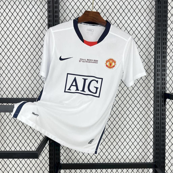 Football Shirt Manchester United Away 08-09 Retro front
