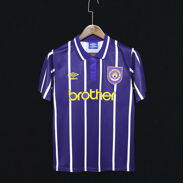 Football Shirt Manchester City Away 93-94 Retro front