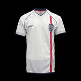 Football Shirt England Home 02-03 Retro front