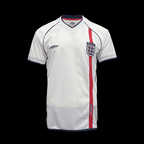 Football Shirt England Home 02-03 Retro front