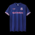 Football Shirt West Ham United Iron Maiden Away 25-26 blu front