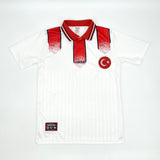Football Shirt Turkiye Away 1996 Retro front