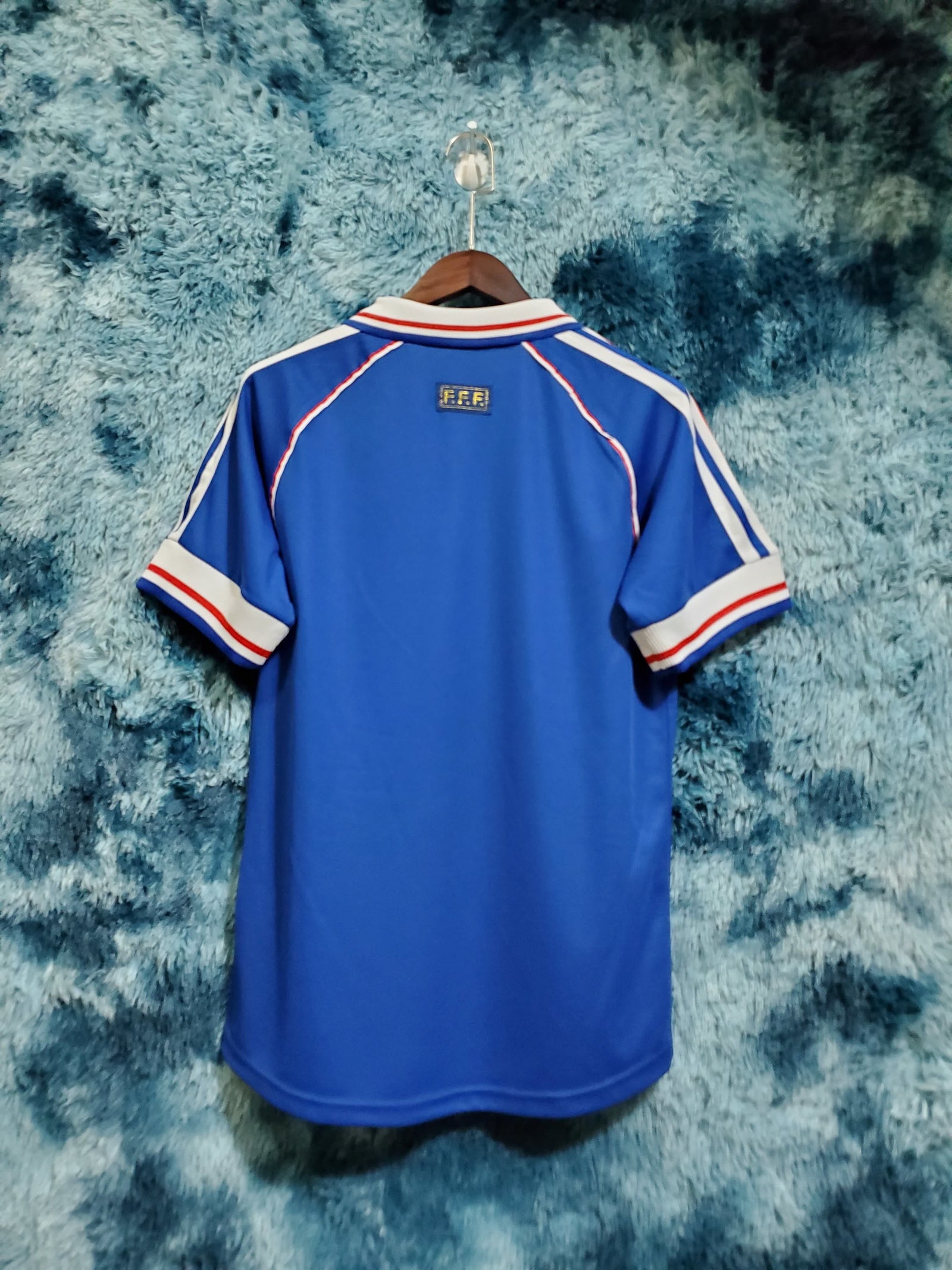 Football Shirt France Home 98-99 Retro back