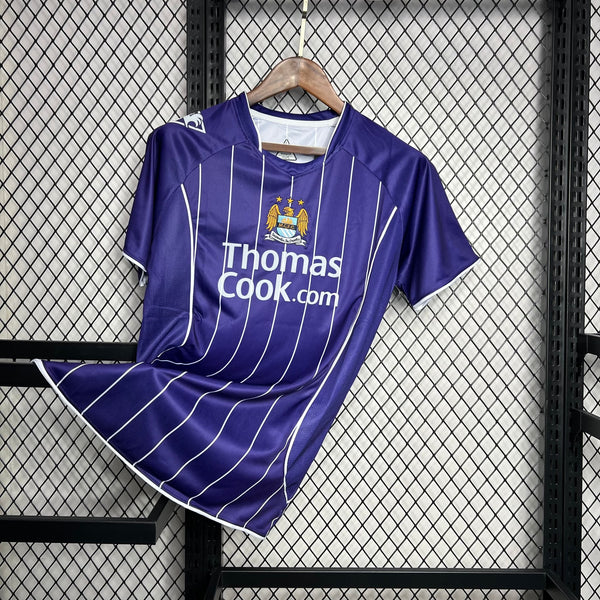 Football Shirt Manchester City Away 07-08 Retro front