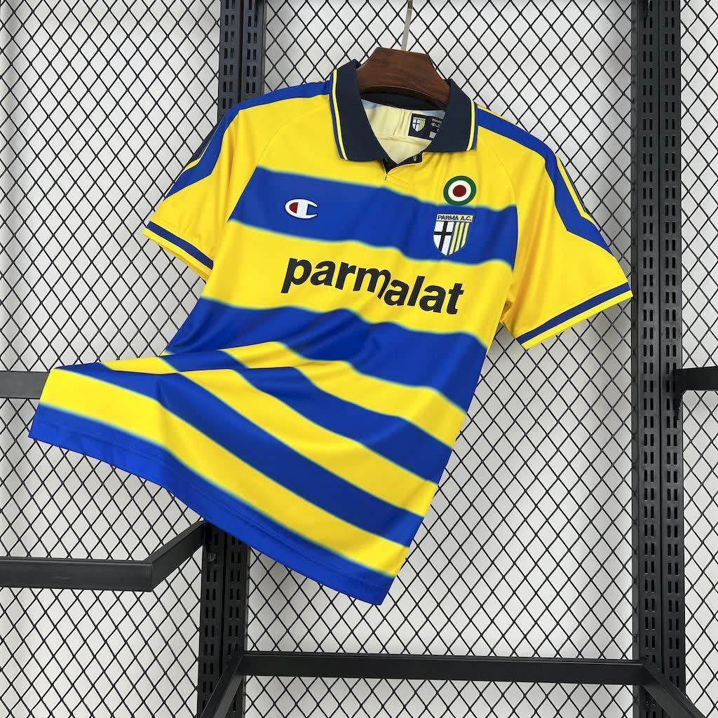 Football Shirt Parma Calcio Home 99-00 Retro front