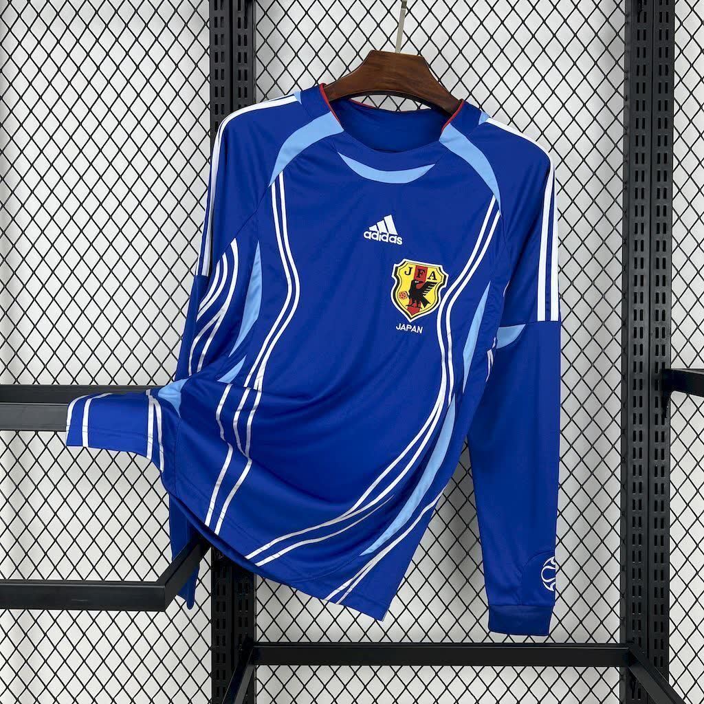 Football Shirt Japan Home 06-07 Long Sleeves Retro front