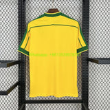 Football Shirt Brazil Home 98-99 Retro back