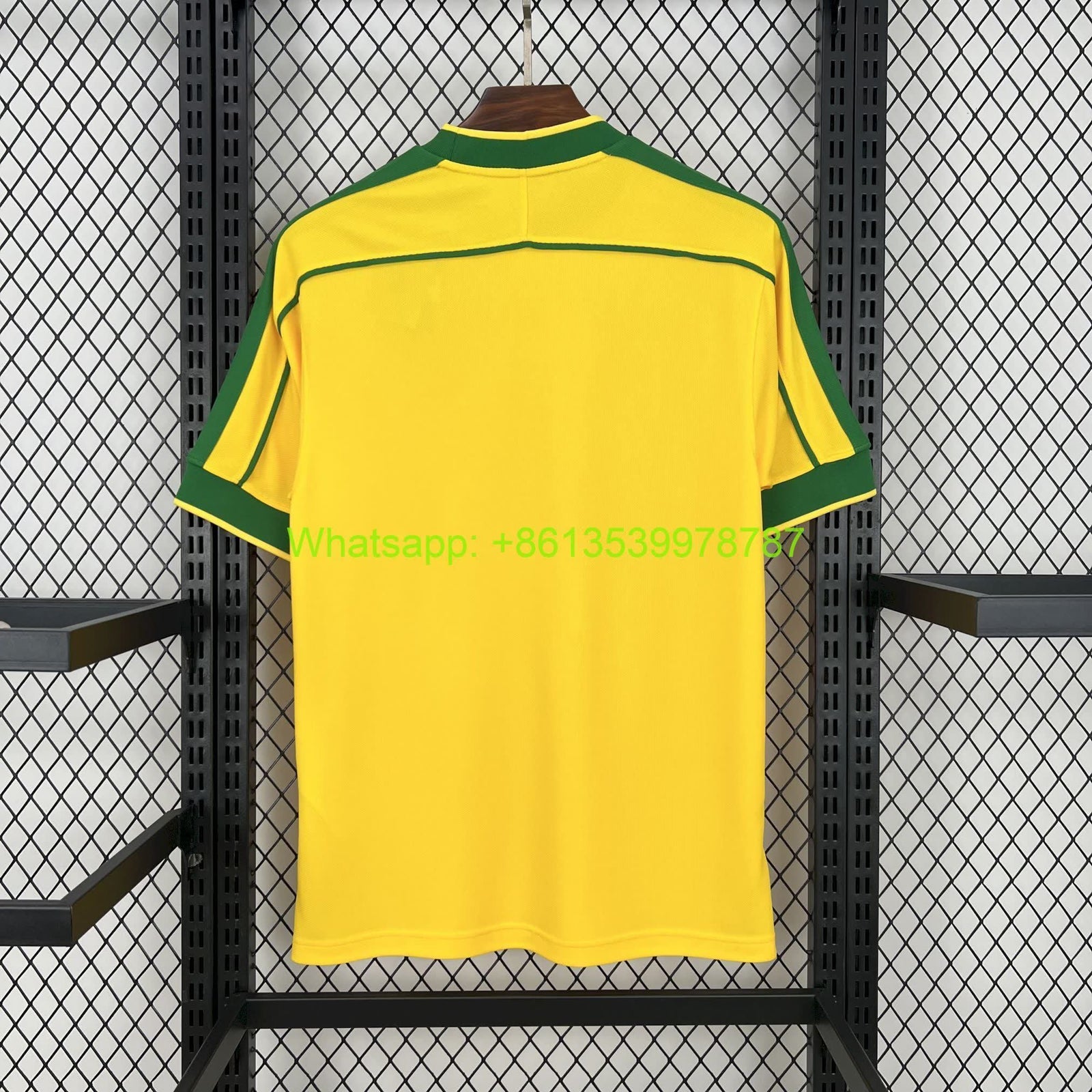 Football Shirt Brazil Home 98-99 Retro back