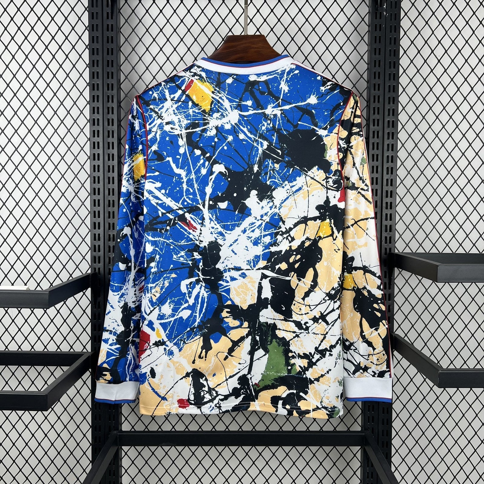 Football Shirt Manchester United x Stone Roses 25-26 Long Sleeve back