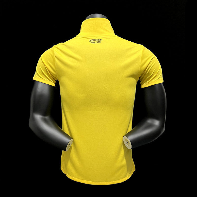 Football Shirt Corinthians Goalkeeper Yellow 14-15 back
