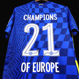 Football Shirt Chelsea FC Home 21-22 European Champion extra 1