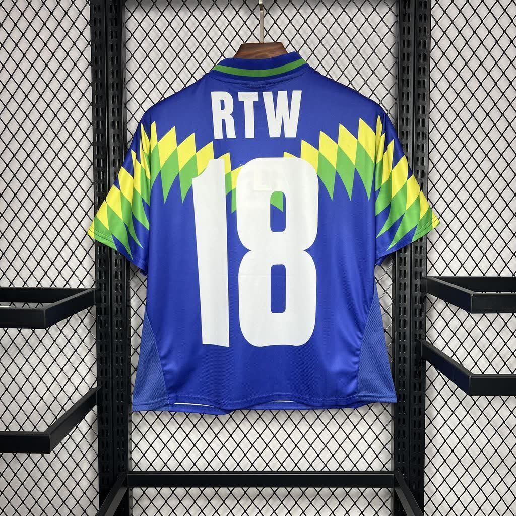 Football Shirt Brazil Away 95-96 Corteiz Retro back