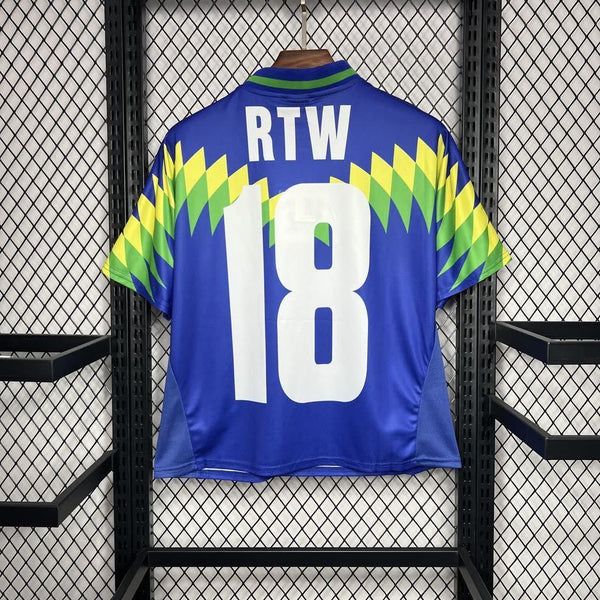 Football Shirt Brazil Away 95-96 Corteiz Retro back