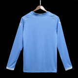 Football Shirt Manchester City Home 23-24 Long Sleeve back