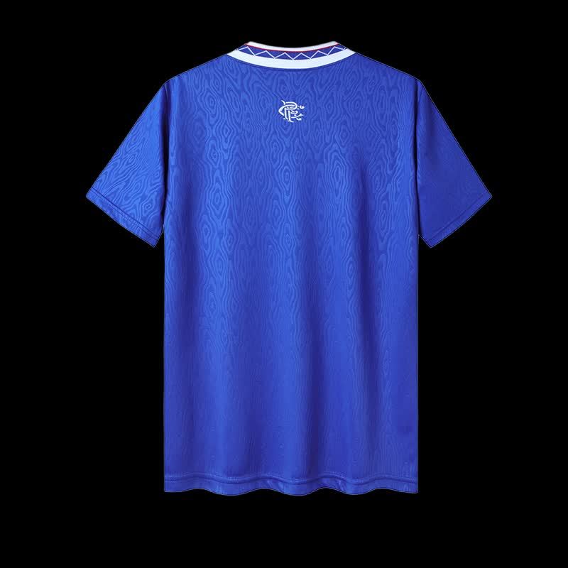 Football Shirt Rangers FC Home 90-92 Retro back