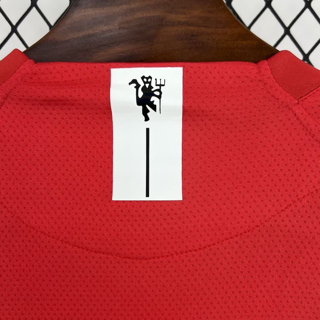 Football Shirt Manchester United Home 07-08 Long Sleeves Retro extra 1