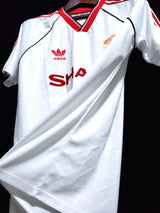 Football Shirt Manchester United Away 88-89 Retro back