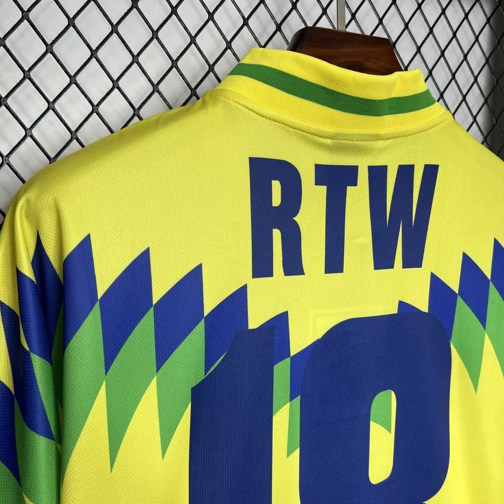 Football Shirt Brazil Home 95-96 Retro extra 1