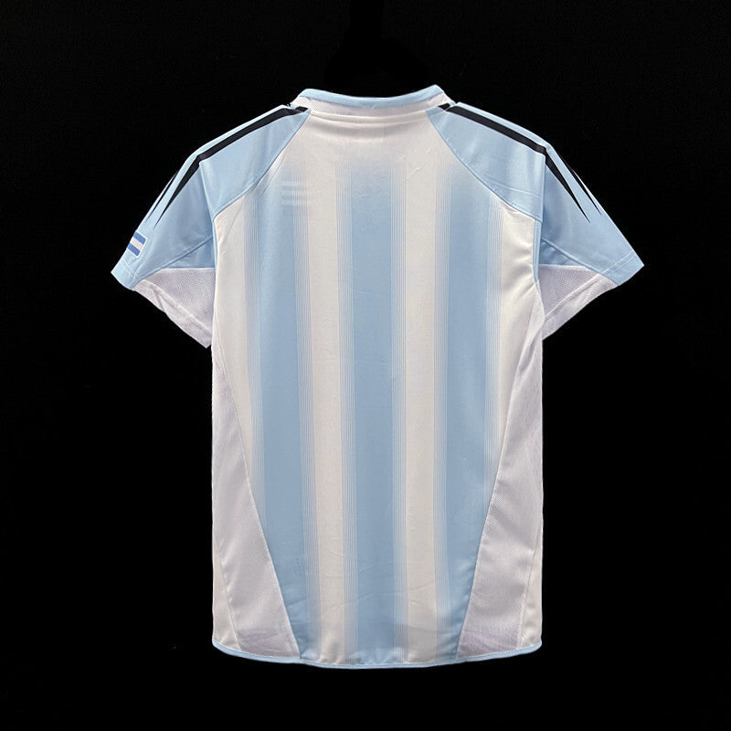 Football Shirt Argentina Retro Home 04-05 back