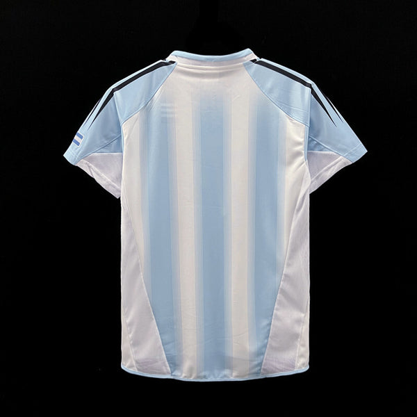 Football Shirt Argentina Retro Home 04-05 back