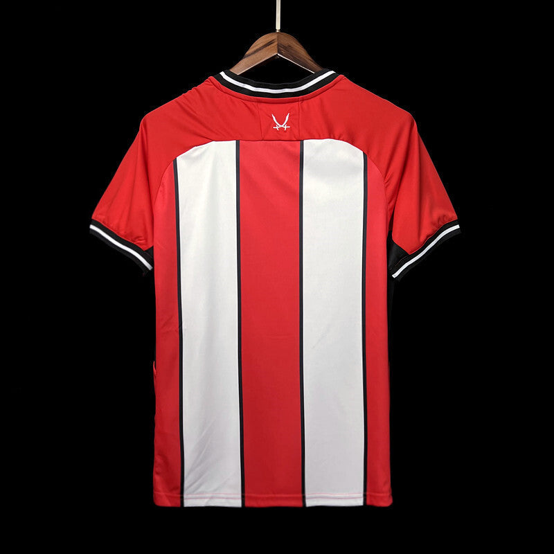 Football Shirt Sheffield United Home 23-24 back