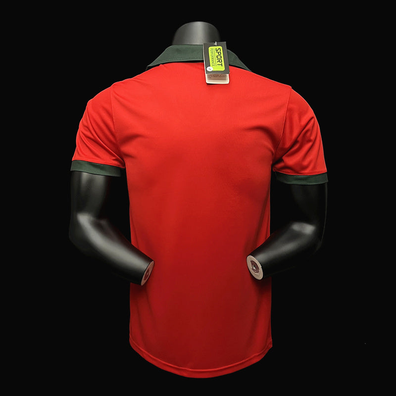 Football Shirt Portugal Home 72 Retro back