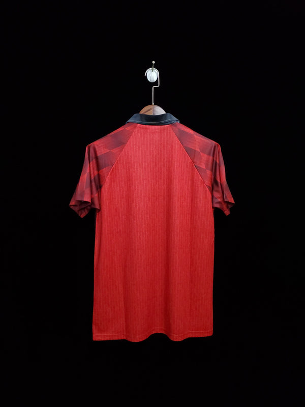 Football Shirt Manchester United Home 96-97 Retro back