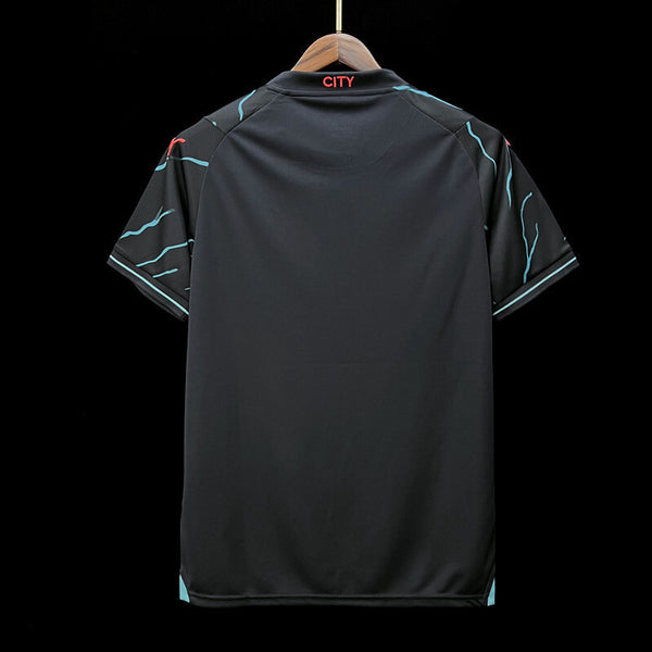 Football Shirt Manchester City Third 23-24 back