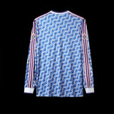 Football Shirt Manchester United Away League Cup Final 90-92 Long Sleeve back