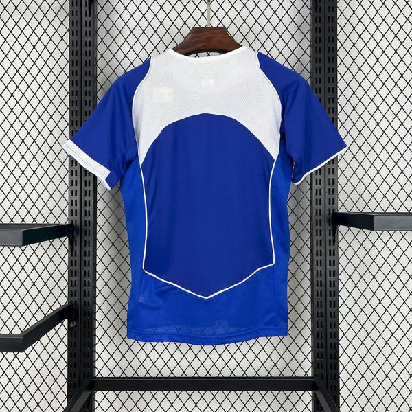 Football Shirt Brazil Away 04-06 Retro back