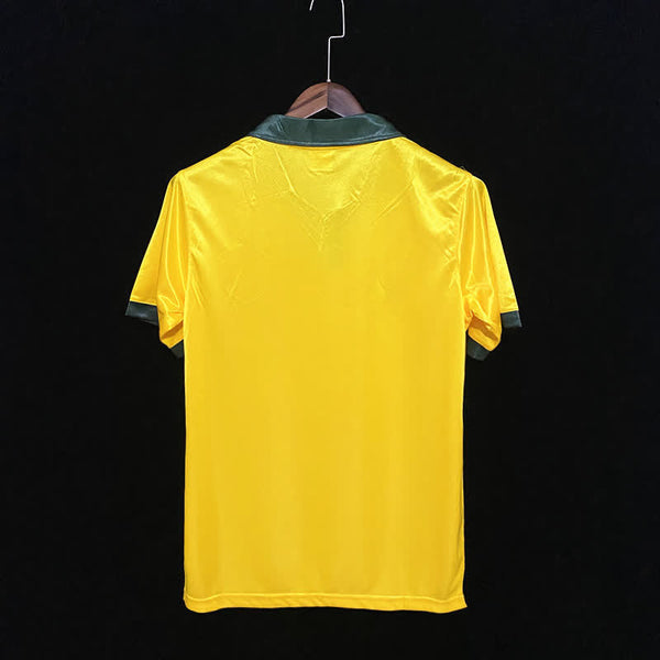 Football Shirt Brazil Home 1985 Retro back