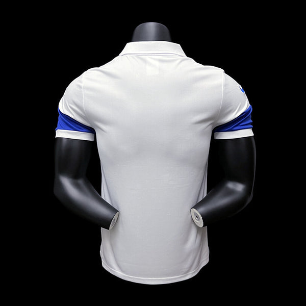 Football Shirt Brazil White 04-05 Retro back