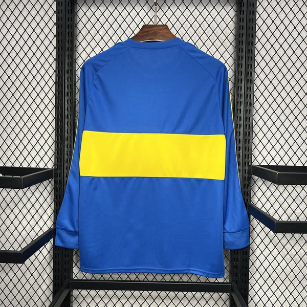 Football Shirt Boca Juniors Home 81-82 Long Sleeves Retro back
